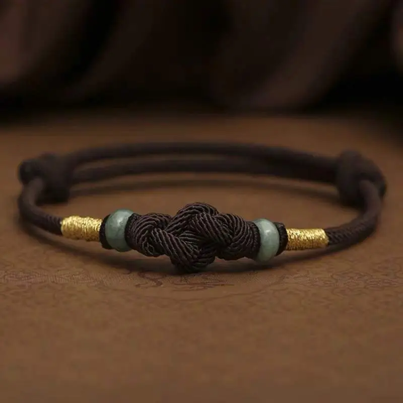 Lucky Red String Bracelet Vajra Knot Protection & Love Amulet (11)