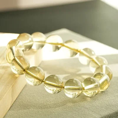 Natural Citrine Bracelet Ultimate Yang 9 for Wealth & Success (1)