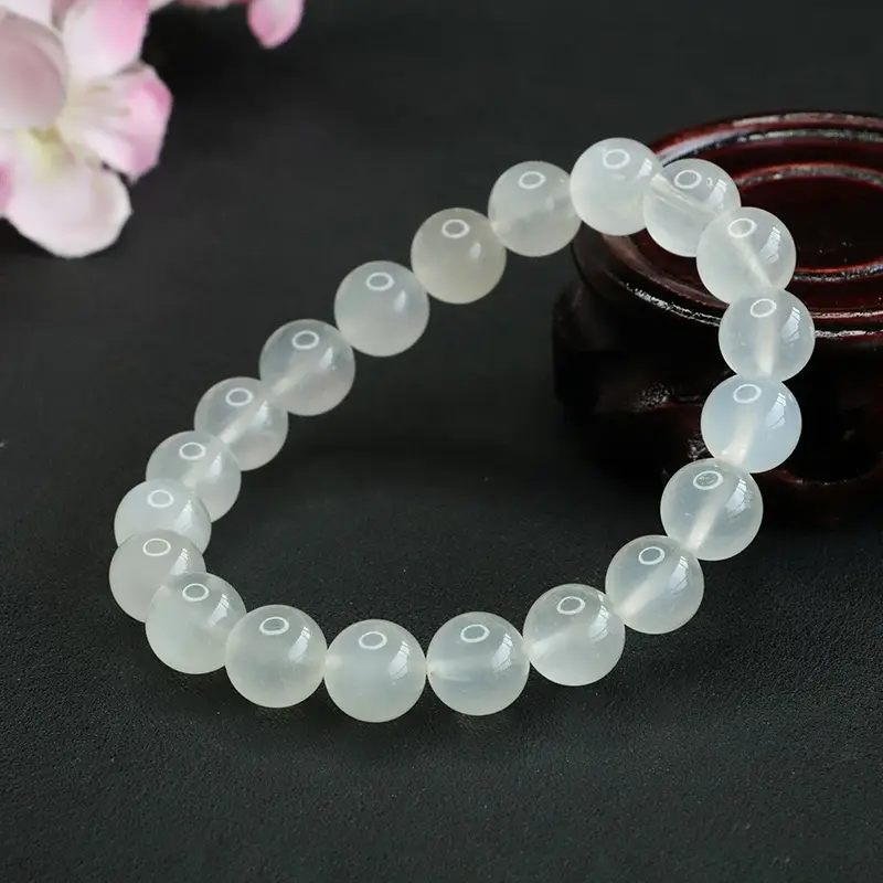 White Moonstone Bracelet Ultimate Yin 6 for Intuition & Serenity (3)