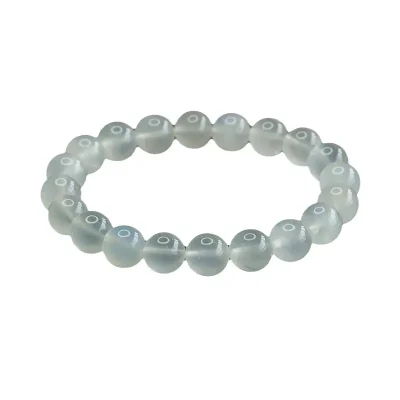 White Moonstone Bracelet Ultimate Yin 6 for Intuition & Serenity (5) White Moonstone Bracelet Ultimate Yin 6 for Intuition & Serenity (5)