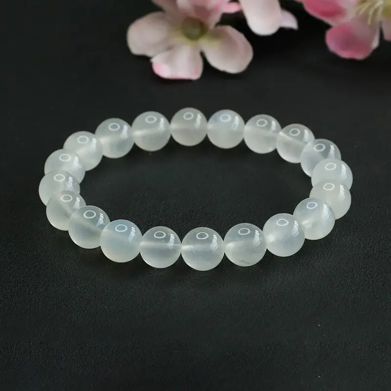 White Moonstone Bracelet Ultimate Yin 6 for Intuition & Serenity (6)
