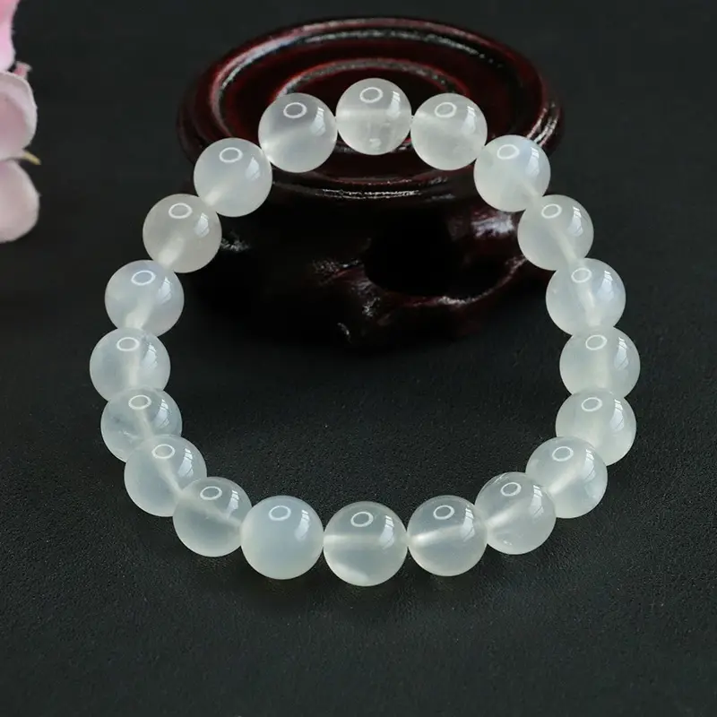 White Moonstone Bracelet Ultimate Yin 6 for Intuition & Serenity (7)