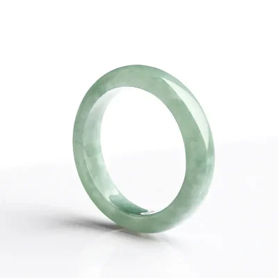 Authentic Green Jade Ring - The Unshakable Peak of Stability & Wisdom